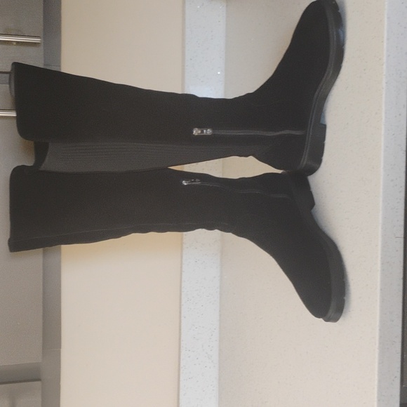 ANTONIO MELANI Black Over the Knee Boots Size 11 Women - Picture 3 of 10